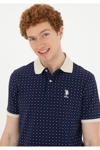 U.S. Polo Assn. Ανδρικό μπλουζάκι Navy Blue