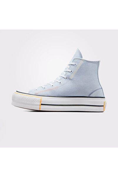 Converse Chuck Taylor All Star Lift Unisex Mavi Platform Sneaker
