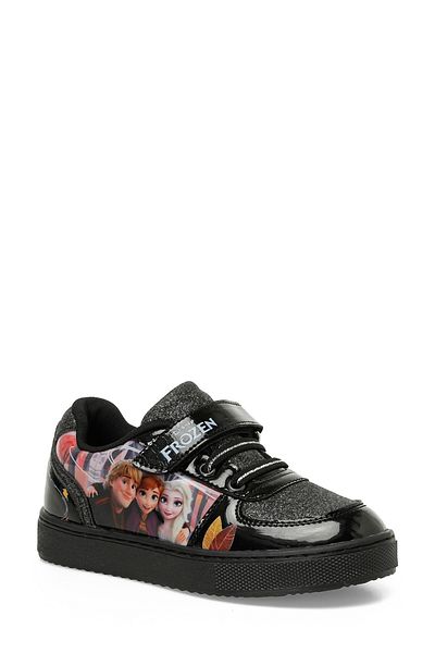 Frozen Woom.P4Pr Black Girl's Sneaker