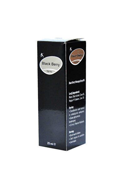 black berry Karanfilli Bitkisel For Men Sprey 25 ml