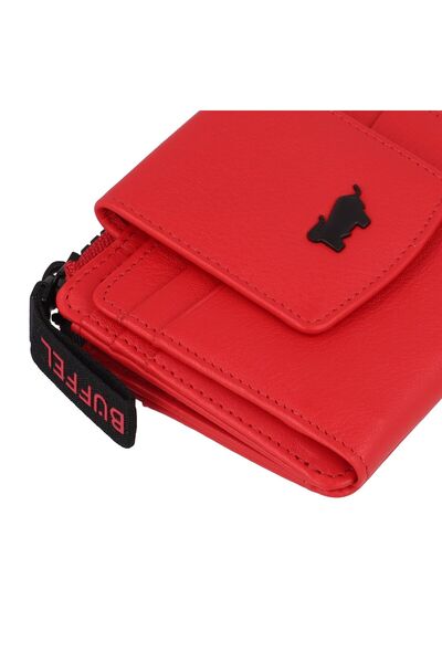 Braun Büffel Capri-Kreditkarte – RFID-Schutz-LED, 11 cm Länge