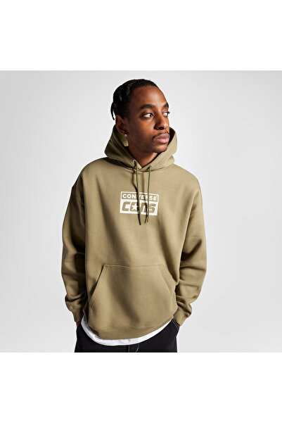 Converse Cons Erkek Haki Hoodie