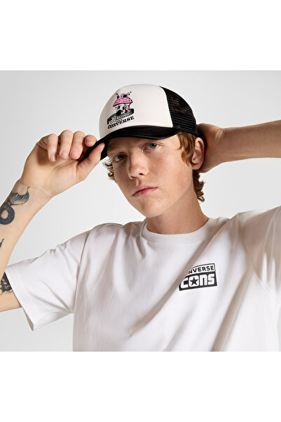 Converse CONS Unisex Baskılı Siyah Şapka