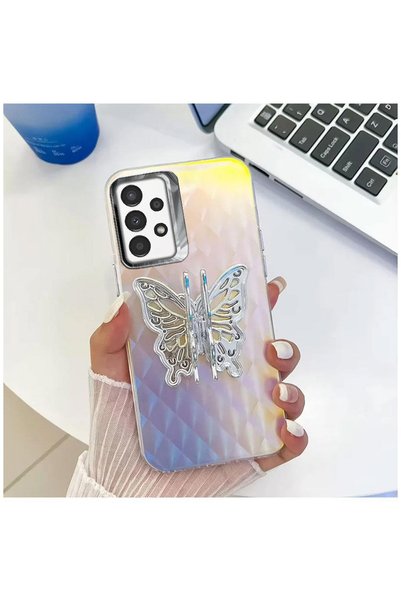 Zebana Samsung Galaxy A13 4g Compatible Case Zebana Stand Butterfly Silicone ...