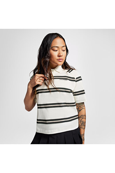 Converse Marquis Çizgili Kadın Krem Polo