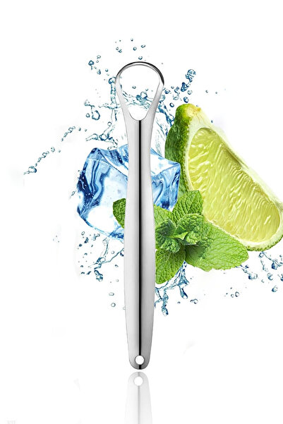 Soillium Metal Dil Sıyırıcı Temizleme Aparatı Paslanmaz Çelik Yoga Dil Kazıma...