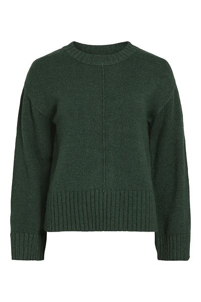 VILA Strickpullover Rundhals