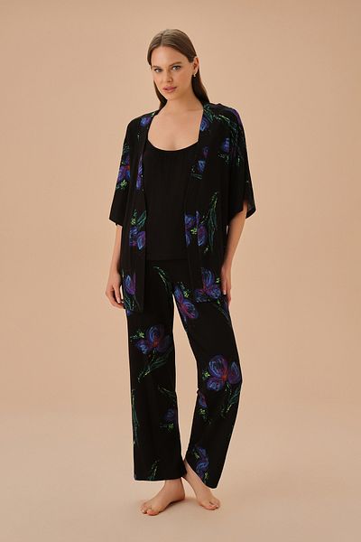 SUWEN Liona Three Piece Pajama Set