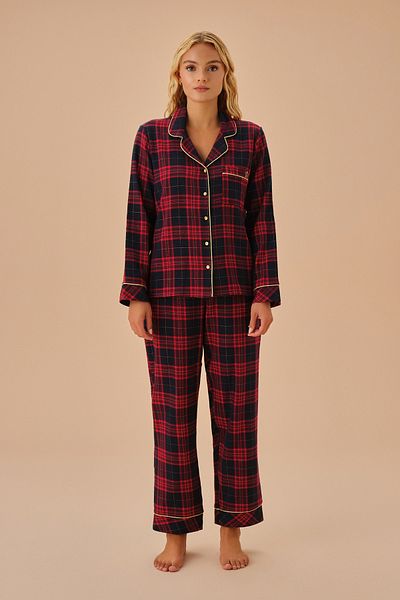 SUWEN Männliches Pyjama-Set für Paare