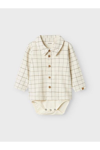 Lil' Atelier Baby Hemd Bio-Baumwolle