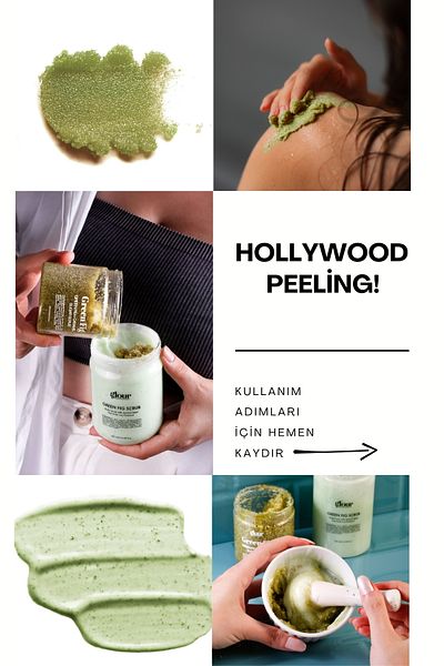 GLOUR Green Fig Scrub and Caramel Set |   Cellulite, Chlorella Leg and Ingrown Hair Remover