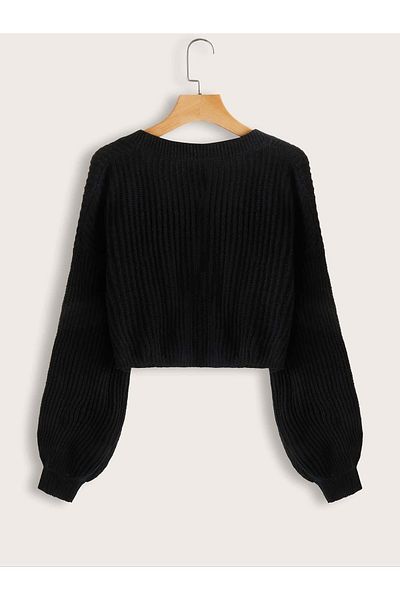 ATEMODAA Tricotaj de damă Cardigan cu nasturi