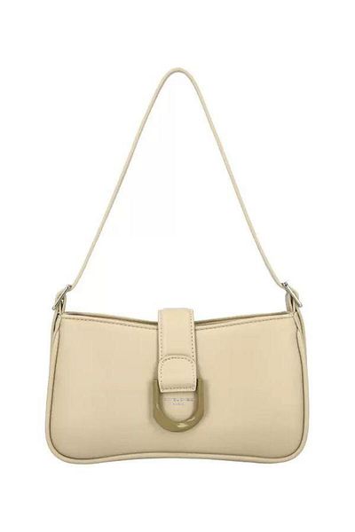 David Jones Soft Vegan Leather Women's Shoulder Bag - Casual Crossbody Bag