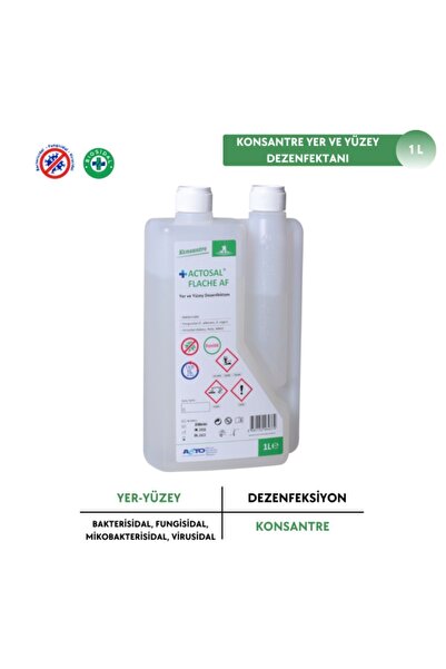 Acto ACTOSAL® FLACHE AF 1L [Konsantre Yer ve Yüzey Dezenfektanı]