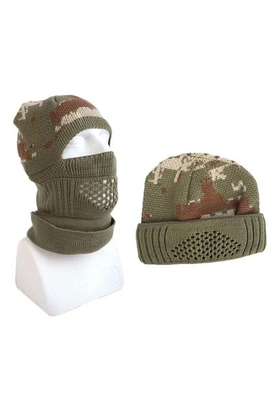 MAG DESIGN Camouflage Patterned Balaclava - Military Beret