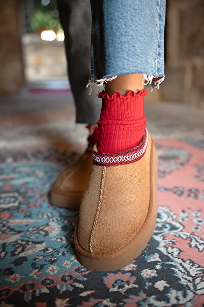 LAMİNTA Μπότες Mina Taba Ethnic με εσωτερική γούνα