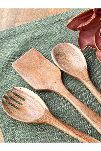 ROSSEV Natura Acacia 3 Piece Service Set