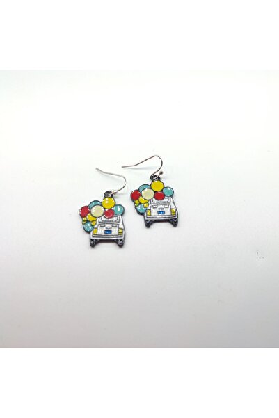 Tedz Collection أقراط دبوس السيارة مع بالونات