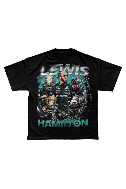 1blood تي شيرت لويس هاميلتون F1