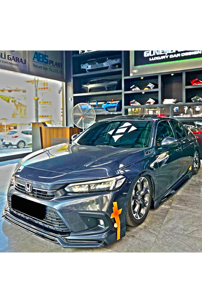 Genel Markalar Honda Civic FE1 2022 2023 Yeni Model Uyumlu Marşpiyel Seti Mat...