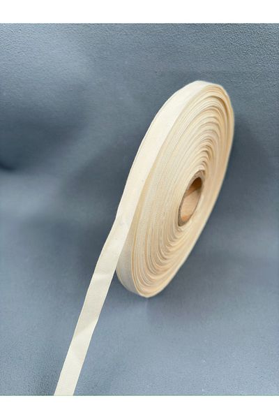 paşateks since 1995 şekil 5 Meters Ecru Label Ribbon - 1 cm