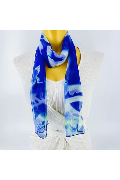 Tedz Collection PAREDORA Atlantis Purple Long Scarf