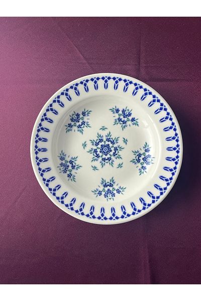 Güral Porselen 1654 Model Eda 6 Pieces 19cm Pit Plate