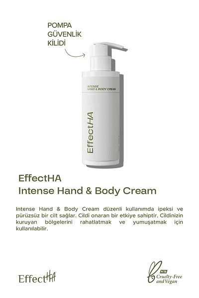 EffectHA 200ml Intense Hand and Body Cream