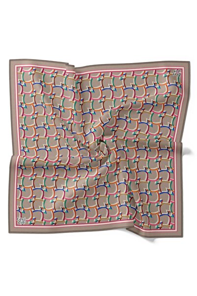 Levidor Eșarfă de mătase Tivil 4089 - 3 model mixt pudrat