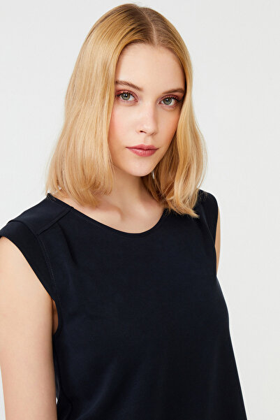 Naramaxx Pile Detaylı Penye Bluz