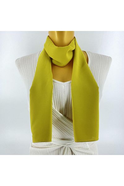 Tedz Collection PAREDORA Mustard Long Scarf