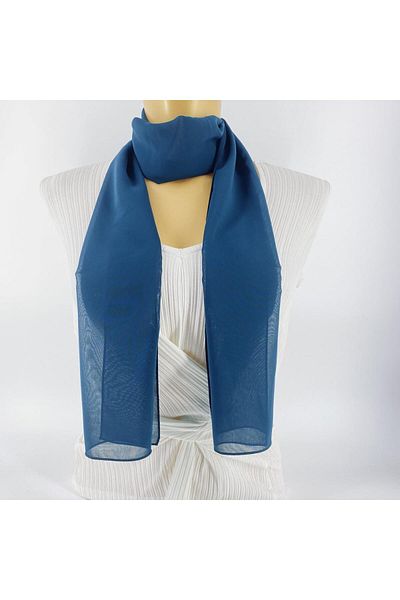 Tedz Collection PAREDORA Petrol Green Long Scarf