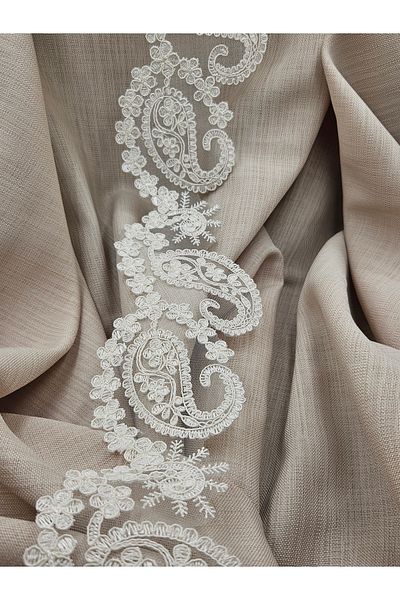 Çeyiz Dantelim 1 Meter Shawl - French Lace Guipure
