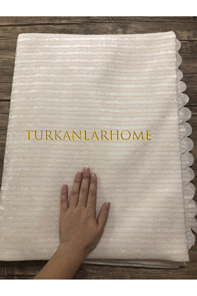 turkanlarhome Husa de canapea cu dungi cu burete crem model nou