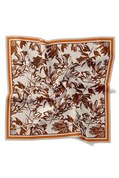 Levidor Eșarfă de mătase Tivil 4091 - 7 model mixt portocaliu