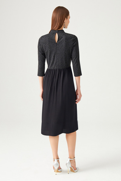 Naramaxx Kumaş Karışımlı Midi Boy Elbise