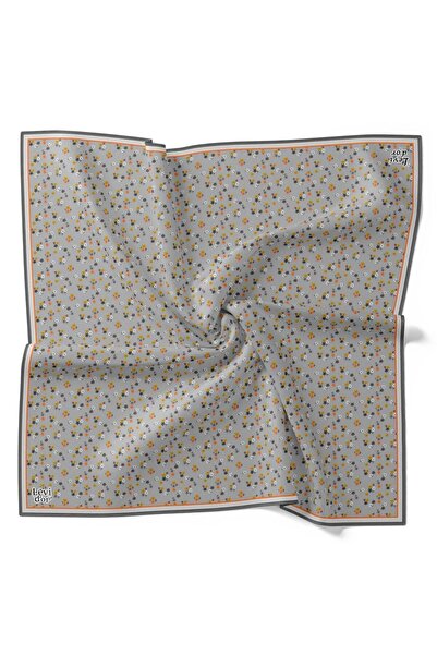 Levidor Μεταξωτό μαντήλι Tivil 4110 - 15 Γκρι Μικτό σχέδιο