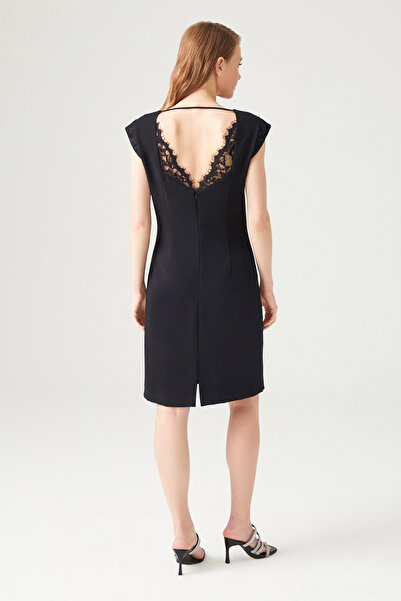 Naramaxx Stylish Dress with Back Lace Detail