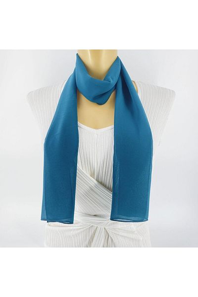 Tedz Collection PAREDORA Turquoise Long Scarf