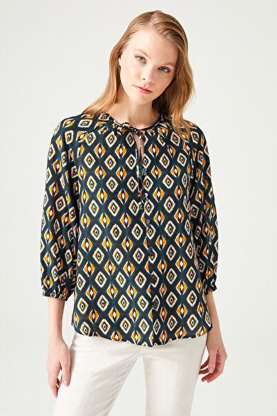 Naramaxx Truvakar Kol Desenli Bluz