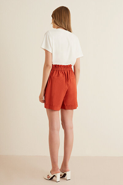 Naramaxx Beli Nakışlı Şort