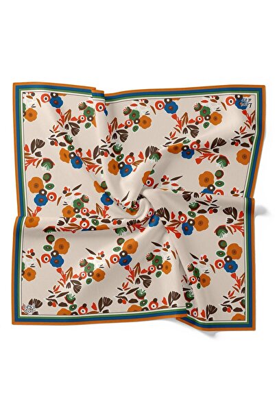 Levidor Eșarfă de mătase Tivil 4097-5 Model mixt crem