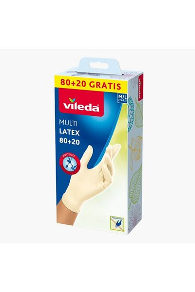 Vileda Latex Gloves - 22x12x3 cm