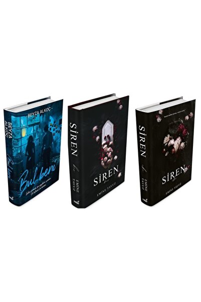 İndigo Kitap Bul Beni + Siren 1  + Siren 2 Ciltli  3 'lü  Set Beyza Alkoç - E...