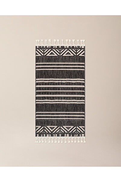 Madame Coco Archard Halı - Siyah - 80x150 cm