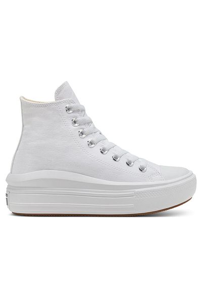 converse Chuck Taylor All Star Move Platform Kadın Beyaz Sneaker Ayakkabı 568498c