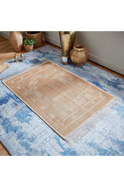 Home Box Raschel Prayer Mat - 80x120 cm