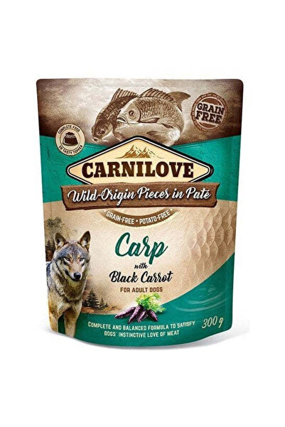 Carnilove طعام الكلاب الرطب للكلاب البالغة من نوع كارب مع الجزر الأسود - 300 ...