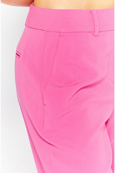 Michael Kors Women Straight Leg Plain Pants, Pink