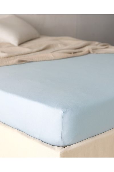 Madame Coco Cearşaf dublu elastic Belle Blue Bamboo